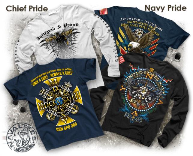 Us Navy Pride T Shirts Mugs Patches Stickers Gifts Navychief