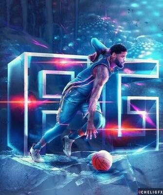 Paul George Okc Thunder Nba Basketball Players Sports