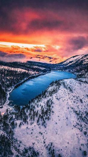 Lake Tahoe Tap To See More Beautiful Scnereies From Nature