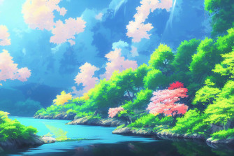 Beautiful Anime Scenery Wallpaper