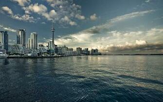 Cn Tower Lake Ontario Wallpap Knowledge HD Wallpaper Hi Res