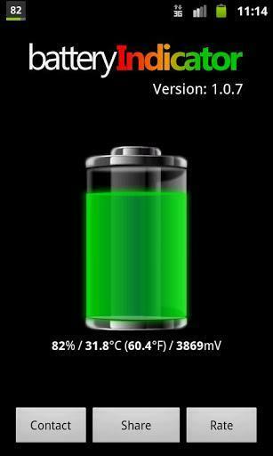 Battery Indicator Notifier Bt