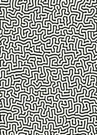 Blue Squiggle Background Shapes Lines Movement Image