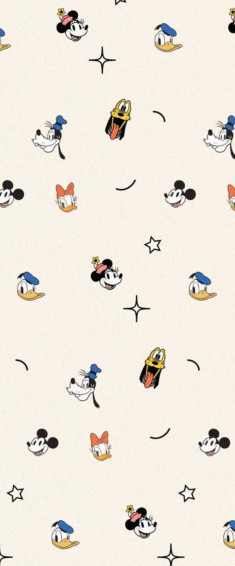 Disney Characters iPhone Wallpaper