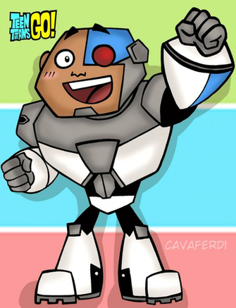 Cyborg Teen Titans Go Wallpaper