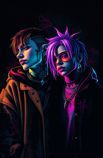 Lil Peep And Xxxtentacion Wallpaper