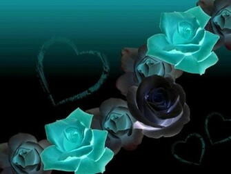 Neon Green Roses Wallpaper