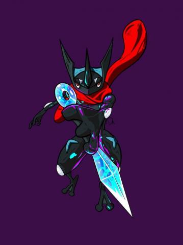 Shiny Greninja Done By Me R Pokemon