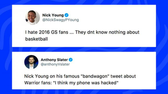Nick Young S Tweets Making Fun Of Warriors Fans Resurface