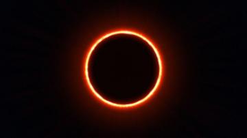 8k Wallpaper Eclipses Art Galaxy