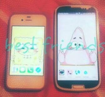 Image Include Best Friends iPhone Patrick Spongebob And Wallpaper