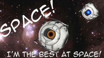 Portal Space Core Wallpaper By Deidarakatsu16