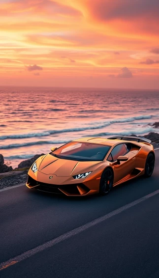 Gold Lamborghini Wallpaper