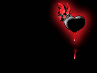 Dark Heart Wallpaper