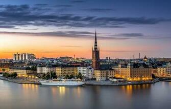 Wallpaper Stockholm Sweden Old Town Image