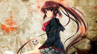 Anime Girl Cat Mystery Enchantment Full HD 1080p Background