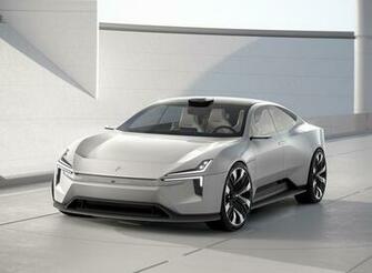 Polestar Precept Concept Front Three Quarter Wallpaper