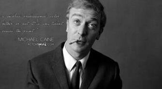 Wallpaper Michael Caine Quote On Acting With Photo Actorspeak