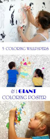 Coloring Wallpaper For Kids Non Toy Gifts Activities