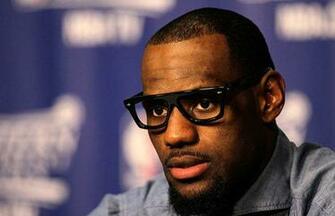 Lebron James Wearing Glasses