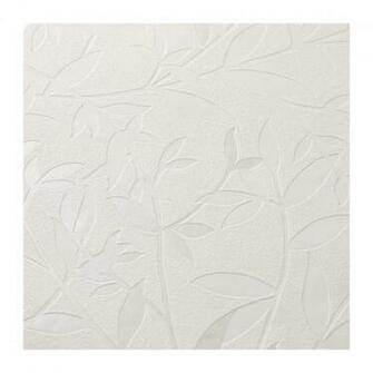 Bijou White Wallpaper Leave Superfresco