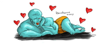 Handsome Squidward By Ejabno
