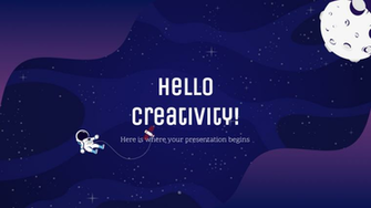 Galaxy Gradient Presentation Template For Google Slides And