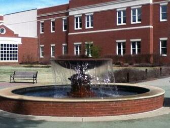 Georgia College And State University Fountain By Superclint On