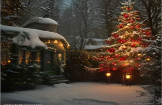 Old Fashioned Christmas Wallpaper