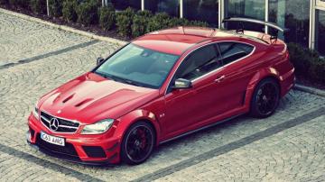 Cars Mercedesbenz C63 Amg Black Wallpaper
