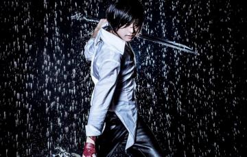 Wallpaper Rain The Game Guy Swords Cosplay Hero Warz Image