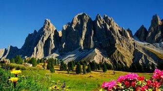 Mountain In Summer High Quality And Resolution