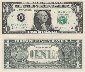 One Dollar Desktop Wallpaper