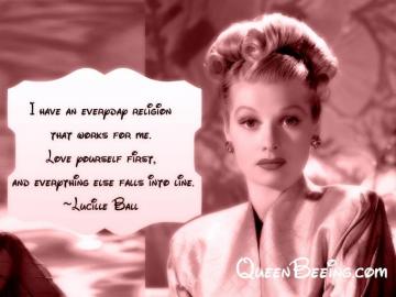 Lucille Ball Love Suself Quotes Im Genes Por Maison