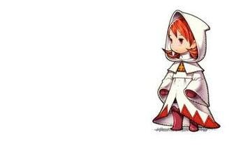 Chibi Black Mage Final Fantasy White