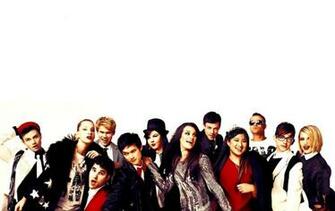 Glee Wallpaper Colorful