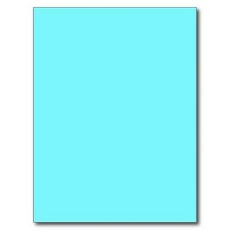 Electric Blue Background Postcard