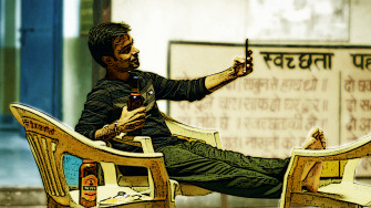 A Still From The Tv Series Panchayat On Amazon By Hammerhandsx