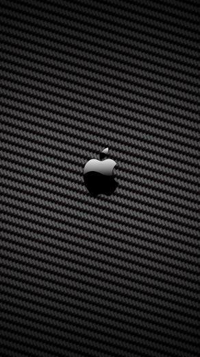 Carbon Fiber Apple iPhone Wallpaper Background Photo