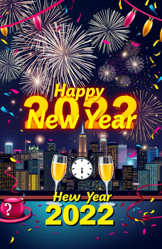 Happy New Year HD Wallpaper