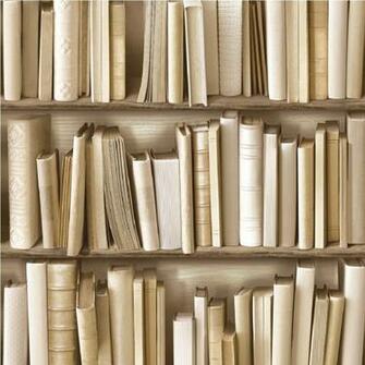 Wallpaper Muriva Books Faux Effect J43027