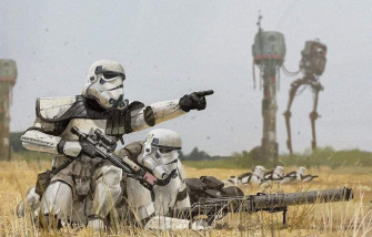 Life In The Imperial Army Art By Edouard Groult R Starwars