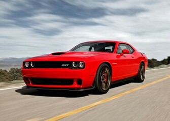 Dodge Challenger Srt Hellcat Front Photo Redline Tri Coat