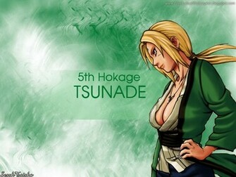 Tsunade Con El T Tulo De La Quinta Hokage