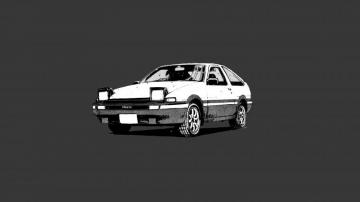 Initial D Toyota Ae86 Trueno 4k Wallpaper HDwallpaper