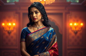 Saree Actress HD Wallpaper 1080p