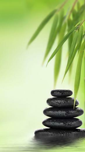 Bamboo Pebble Spa Stones Background Invites In Easy