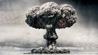 Mushroom Cloud Wallpaper