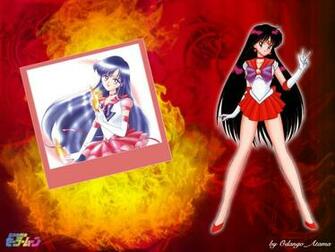 Sailor Mars Moon Wallpaper
