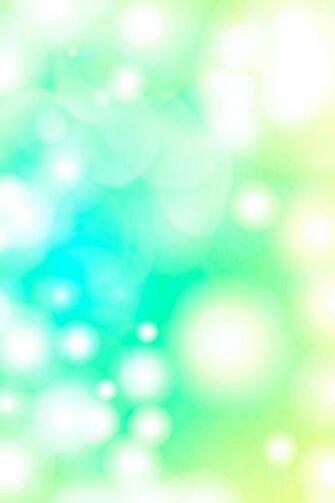 White Bokeh Light On A Greenish Background Illustration
